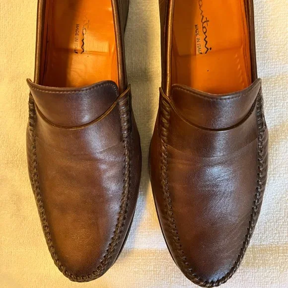 Shoes | Santorini Paine Loafer Brown 95 D Made In Italy  display picture 1